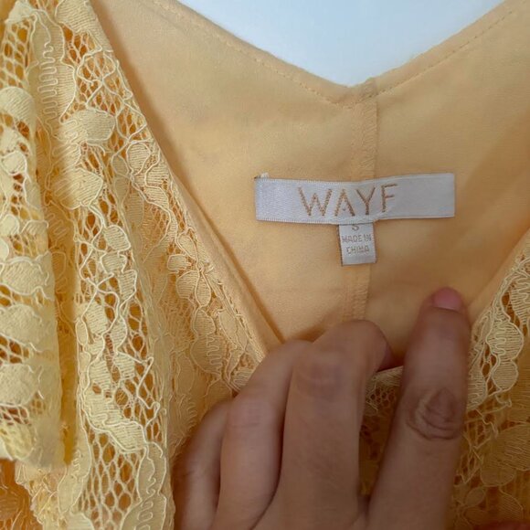 WAYF Off Shoulder Lace Top - Picture 4 of 5